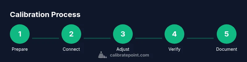 Process flow diagram for g7 calibrate