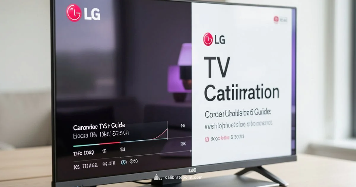 LG TV Picture Calibration - Calibrate Point