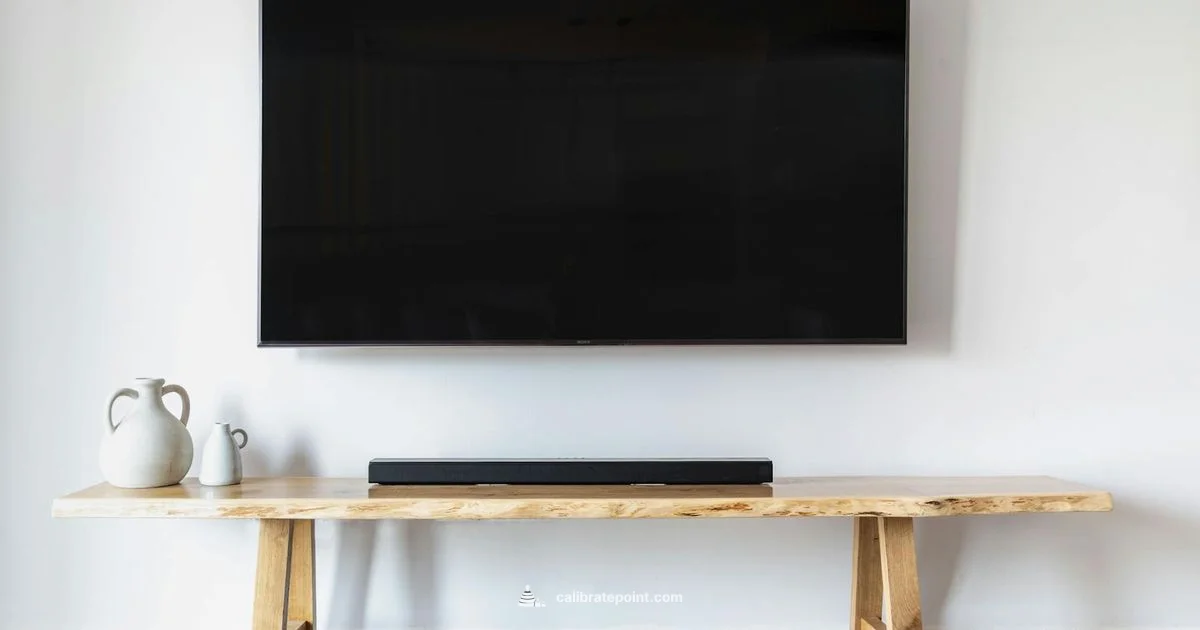 4K TV Calibration - Calibrate Point