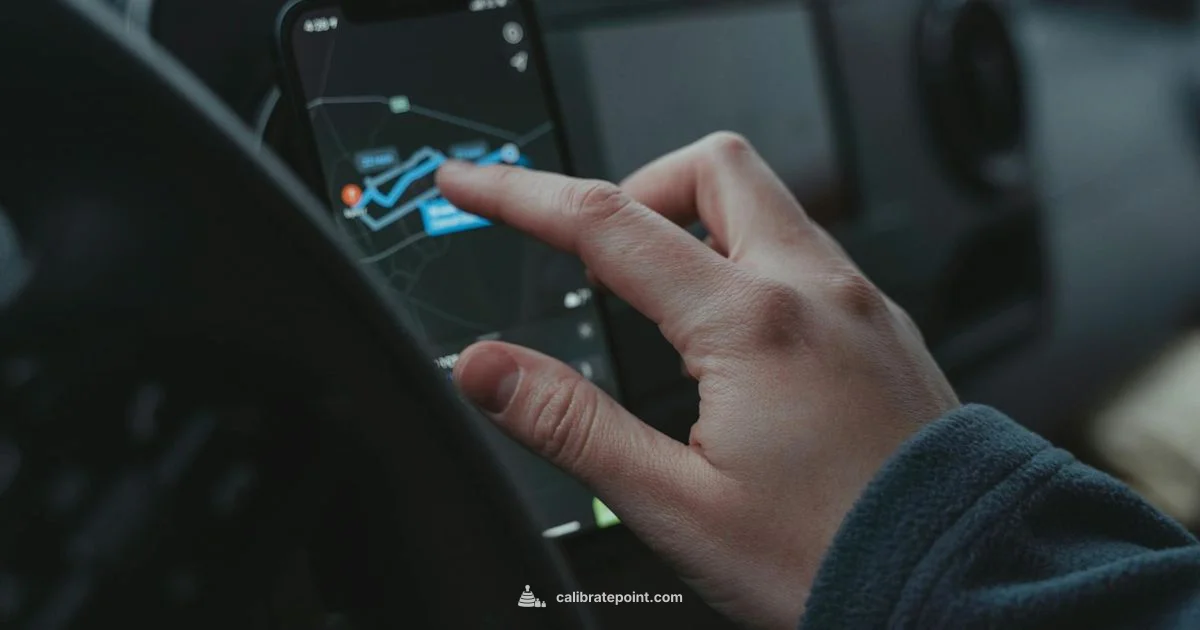 GPS Calibration Field - Calibrate Point