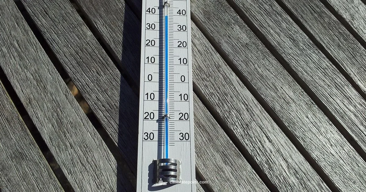 Thermometer Calibration - Calibrate Point