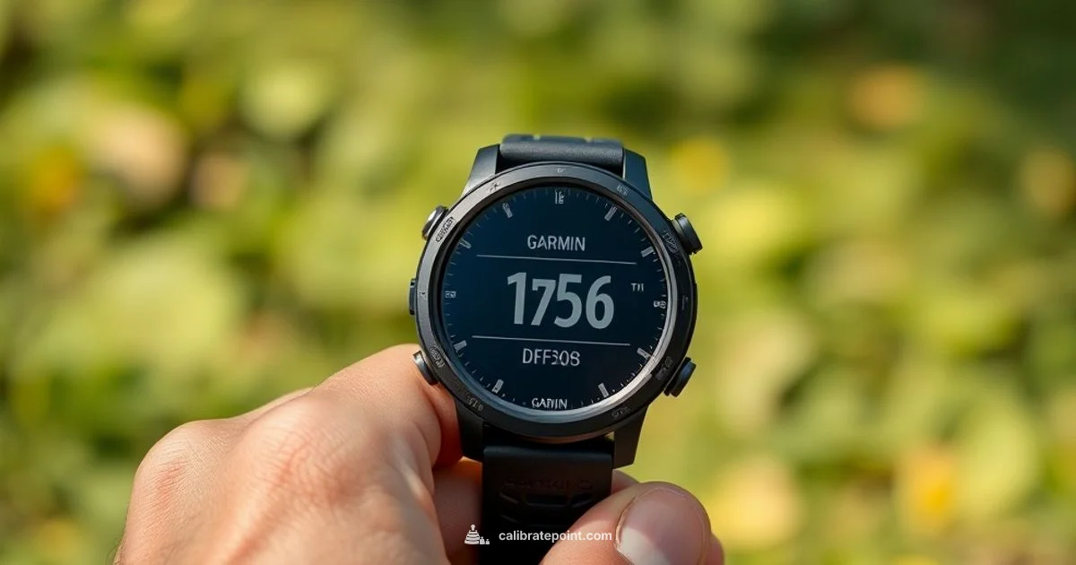 Forerunner 965 Calibration - Calibrate Point