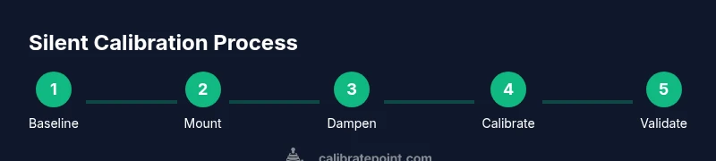 Process diagram showing steps to silence a calibrated sculk sensor