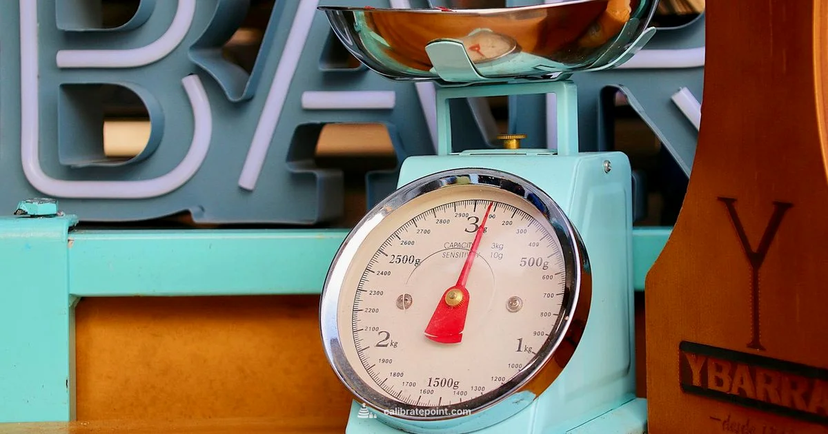 Kitchen Scale Calibration - Calibrate Point