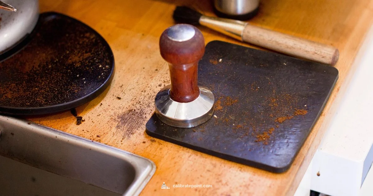 Calibrated Tamper Guide - Calibrate Point