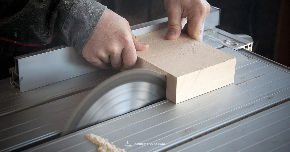 Table Saw Calibration - Calibrate Point