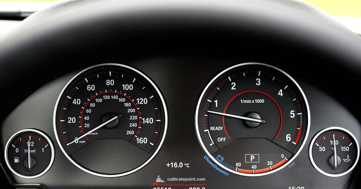Speedometer Calibration - Calibrate Point