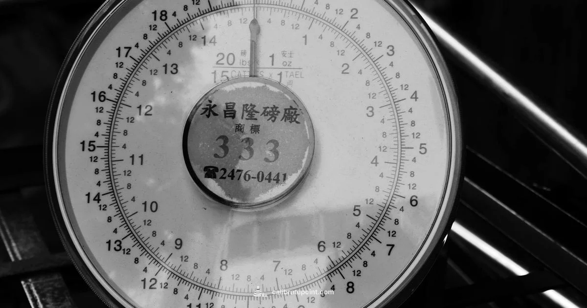 Scale Calibration - Calibrate Point