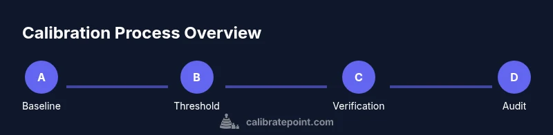 Process flow for calibrating a sculk sensor with lectern