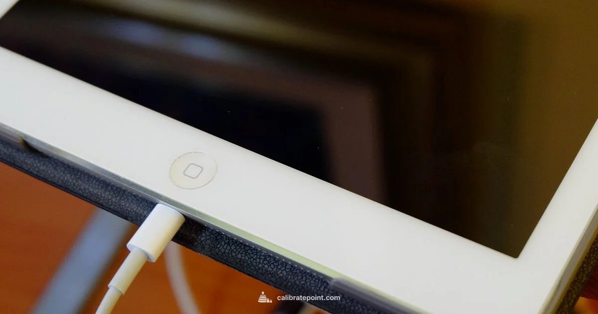 iPad Battery Calibration - Calibrate Point
