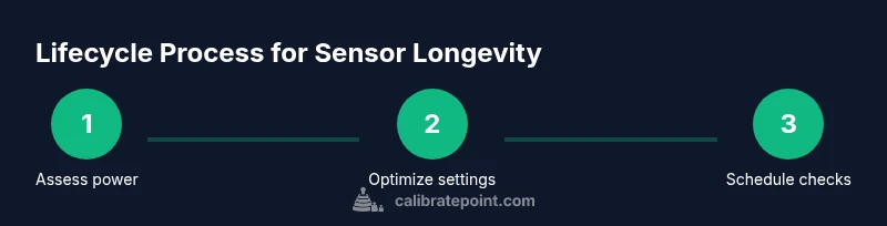 Tailwind infographic showing three steps to extend sensor life