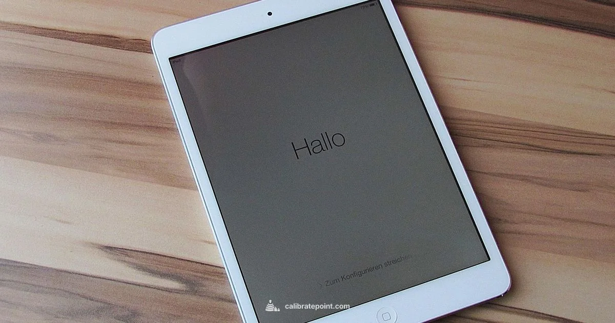 Touch Screen Calibration - Calibrate Point