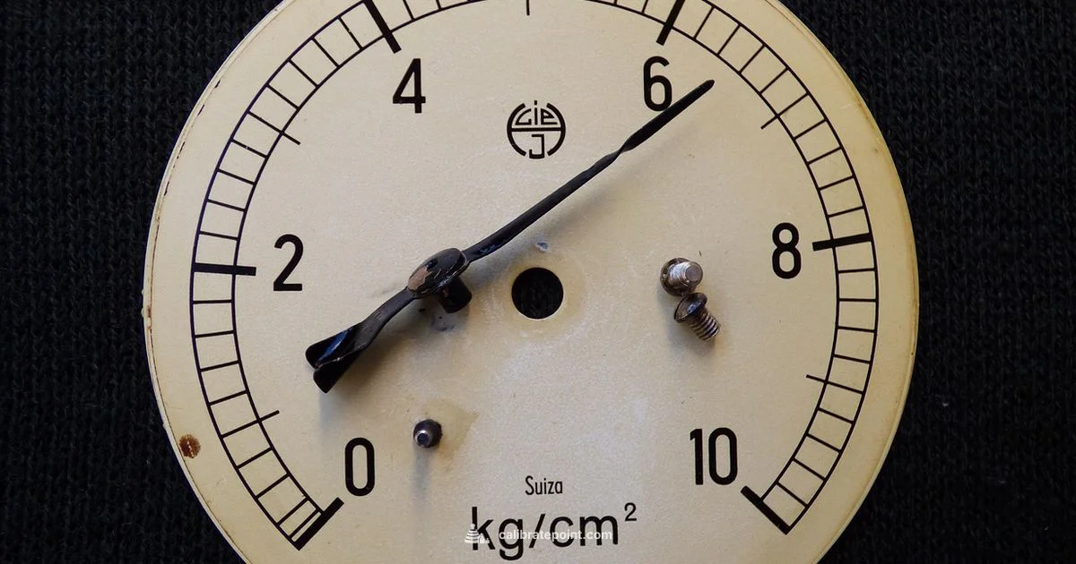 Tire Pressure Calibration - Calibrate Point