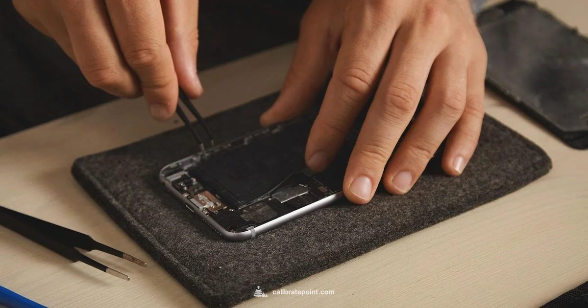 iPhone Calibration Guide - Calibrate Point