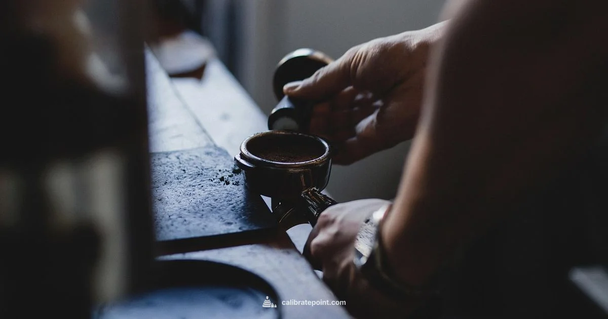 Calibrated Tamper Guide - Calibrate Point