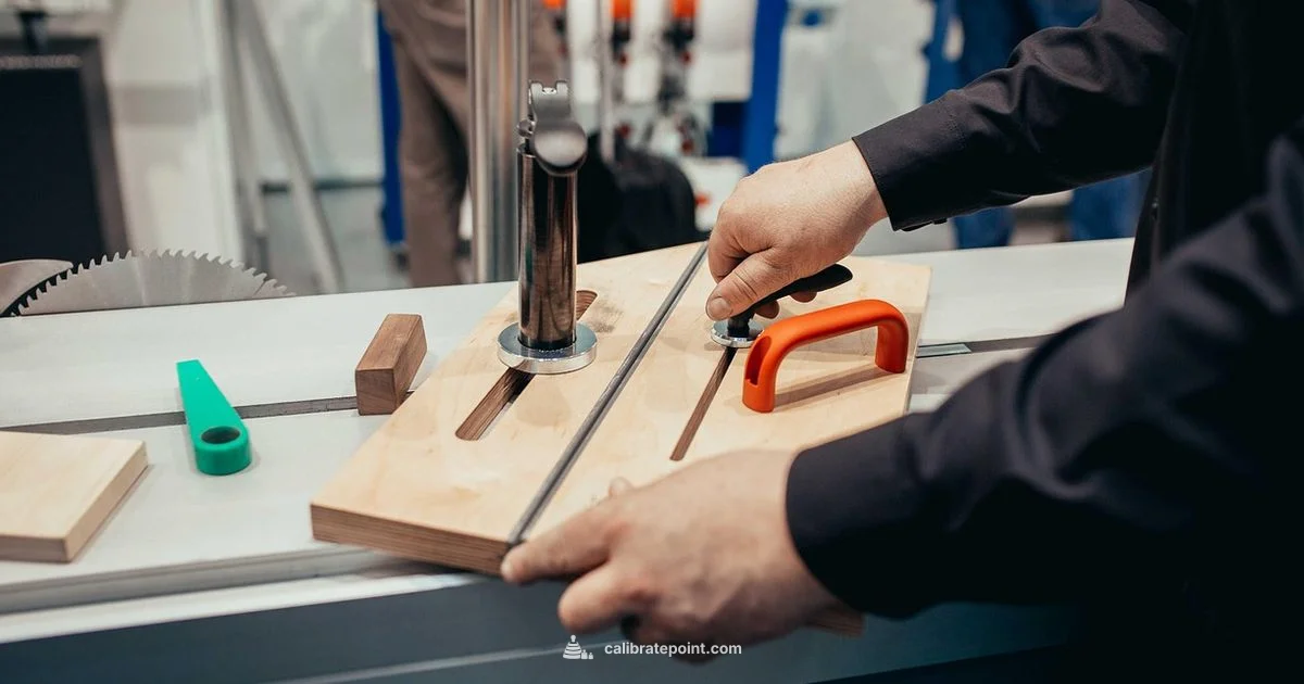 Miter Saw Calibration - Calibrate Point