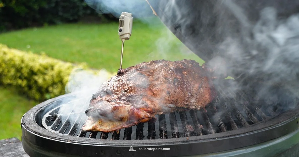 Grill Thermometer Calibration - Calibrate Point