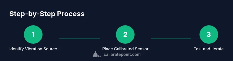 Process infographic showing calibration steps for calibrated sculk sensor