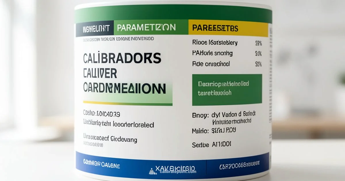 Calibration Parameters Overview - Calibrate Point